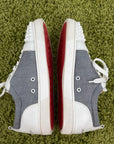 Louboutin Size 43 bianche e blu