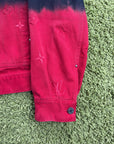 Completo Louis Vuitton Rosso Nero Giacca 50 Jeans 33