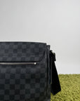 Borsello Messenger District Louis Vuitton Grigio
