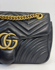 Gucci marmont misura media Nera
