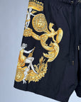 Costume Versace Size 4=L nero e giallo