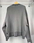 Felpa Palm Angels Size XL grigia e bianca