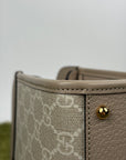 Borsa Gucci Ophidia Cut Out Handle Tote Beige