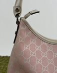 Borsa Gucci Abbey D-Ring Hobo Rosa