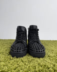 Christian Louboutin Spikes in Pelle Nera 40