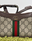 Borsa a spalla Ophidia Gucci Beige