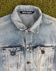 Giacca In Denim Palm Angels M