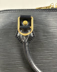 Borsa Alma PM in pelle epi Louis Vuitton Nero
