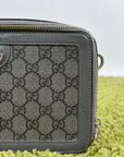 Borsa Gucci Ophidia in Tela GG Verde con tracolla rimovibile