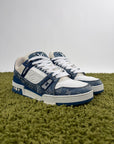 Louis Vuitton Trainer Denim Blu 7