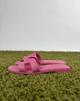 Sandali Piatti Hermès Oran in pelle Rosa 37