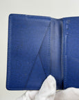 Portacarte Louis Vuitton Blu