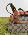 Marsupio gucci beige in tela