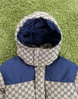 Giubbotto GG con cappuccio Rimovibile Gucci Beige 44