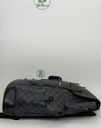 Zaino Louis Vuitton Christopher damier MM grigio e nero
