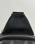 Zaino Monospalla Avenue Louis Vuitton Nero