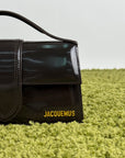 Jacquemus la grande bambino marrone lucida