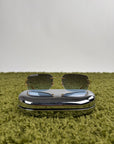 Occhiali da sole Rimless Cartier Eyewear Oro con lenti sfumate