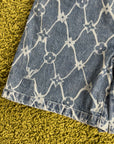 Jeans corto Louis Vuitton Size 44 blu