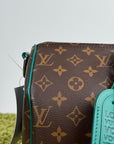 Borsone Keepall Louis Vuitton Baundoliere Marrone