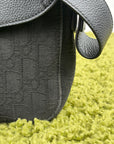 Borsa a tracolla mini saddle Christian Dior Nera
