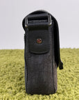 Borsa a tracolla piccola saddle Christian Dior Nero