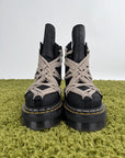 Stivaki Rick Owens X Dr Martens Megalace Nero 37