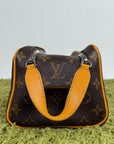 Beauty Case Louis Vuitton Marrone