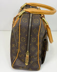 borsa Louis Vuitton Manhattan marrone