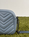 Borsa Gucci Marmont azzurra