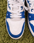 Louis vuitton trainer size 7=41 calza 42 blu e bianche