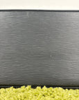 Borsa Alma PM in pelle epi Louis Vuitton Nero