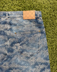 Jeans Louis Vuitton monogram Blu M