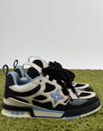 Louis vuitton skate Size 7.5=41.5 calza 42.5 bianca nera e azzurra