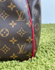 Keepall Bandoulière 45 Louis Vuitton Marrone Rosso