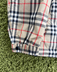 Giacca a Vendo Burberry Reversibile Vintage Check Marrone Nera L
