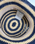 Cappello Prada beige e blu