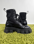 Stivale Monolith Prada Nero 7.5 - Second Hand Di Fiore