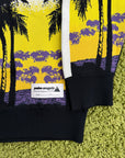 Felpa Sunset Palm Angels Nera Multicolor L