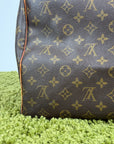 Borsone Keepall Louis Vuitton 55 vintage Marrone