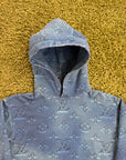 Felpa Louis Vuitton Blu M
