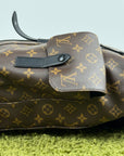 Zaino Christopher Monogram Louis Vuitton Marrone