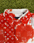 Camicia Louis Vuitton Rossa XXL