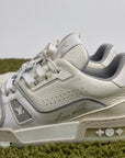 Louis Vuitton trainer Size 5.5=39.5 calza 40.5 bianche