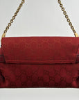 Borsa Gucci Horsebit Chain Rossa