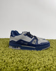 Louis Vuitton Trainer Blu Grigio 6