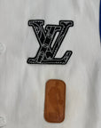 Camicia Louis Vuitton X NBA Size L bianca e multicolore