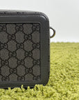 Borsa Gucci Ophidia in Tela GG Verde con tracolla rimovibile