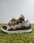 Lanvin Curb bianca marrone 43