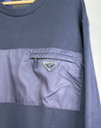 Felpa Prada Size XXL blu